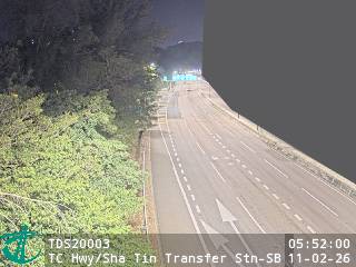 大老山公路近沙田廢物轉運站 - 南行