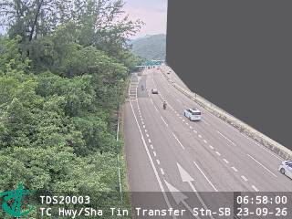 大老山公路近沙田廢物轉運站 - 南行
