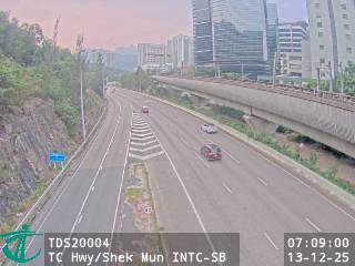 大老山公路近石門交匯處 - 南行