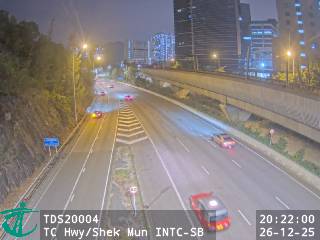 大老山公路近石門交匯處 - 南行