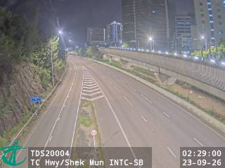 大老山公路近石門交匯處 - 南行
