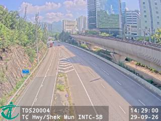 大老山公路近石門交匯處 - 南行