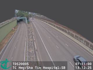 大老山公路近沙田醫院 - 南行(2)