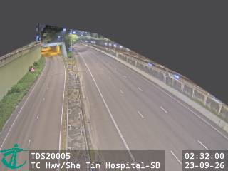大老山公路近沙田醫院 - 南行(2)
