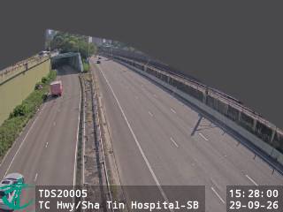 大老山公路近沙田醫院 - 南行(2)