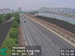 大老山公路近沙田醫院 - 南行(1)