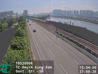 大老山公路近沙田醫院 - 南行(1)