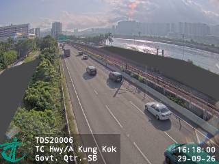 大老山公路近沙田醫院 - 南行(1)