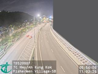 大老山公路近亞公角漁民新村 - 南行