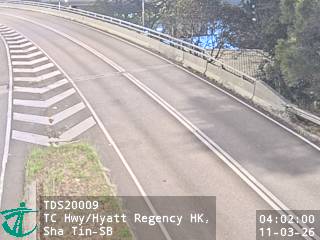 大老山公路近香港凱悅酒店 - 沙田 - 南行