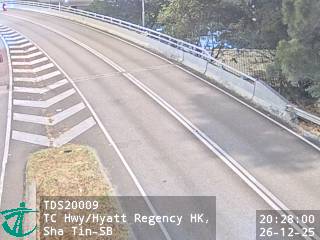 大老山公路近香港凱悅酒店 - 沙田 - 南行