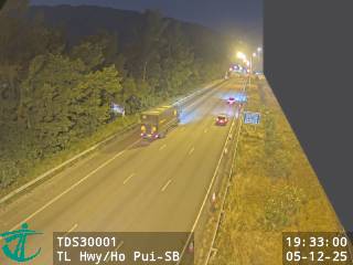 青朗公路近河背 - 南行