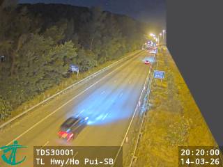 青朗公路近河背 - 南行