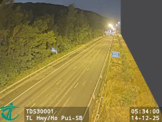 青朗公路近河背 - 南行