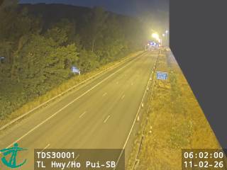 青朗公路近河背 - 南行