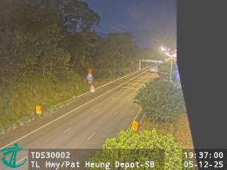 青朗公路近八鄉車廠 - 南行