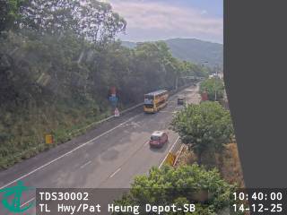 青朗公路近八鄉車廠 - 南行