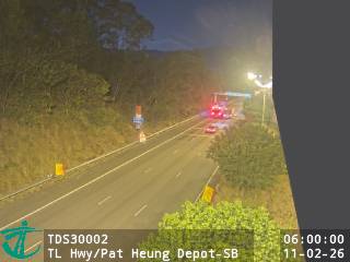 青朗公路近八鄉車廠 - 南行