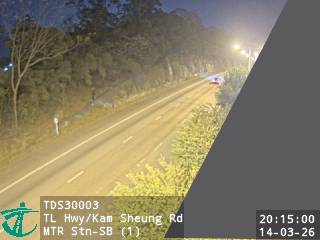 青朗公路近錦上路港鐵站 - 南行 (1)