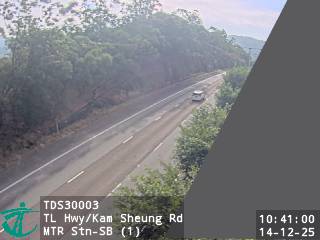 青朗公路近錦上路港鐵站 - 南行 (1)