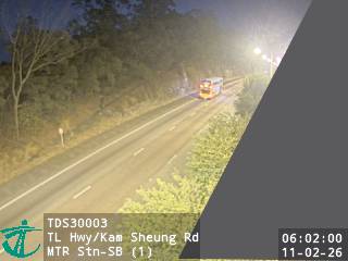 青朗公路近錦上路港鐵站 - 南行 (1)