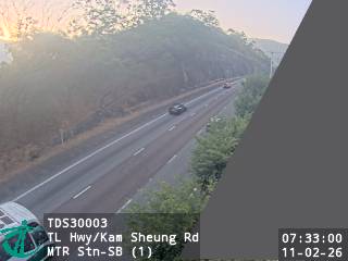 青朗公路近錦上路港鐵站 - 南行 (1)