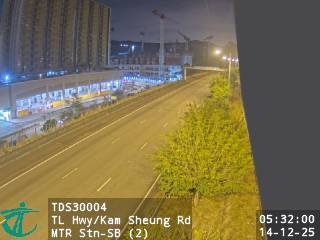 青朗公路近錦上路港鐵站 - 南行 (2)