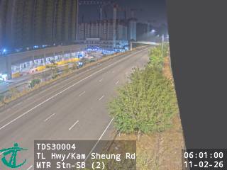 青朗公路近錦上路港鐵站 - 南行 (2)