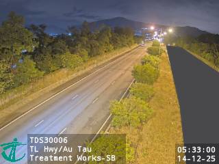 青朗公路近凹頭濾水廠 - 南行