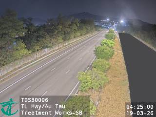 青朗公路近凹頭濾水廠 - 南行