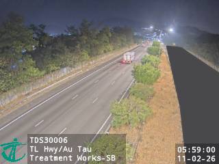 青朗公路近凹頭濾水廠 - 南行