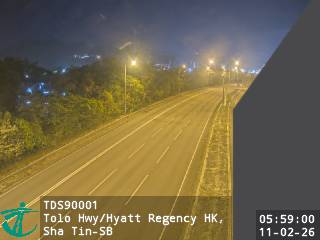 吐露港公路近香港凱悅酒店 - 沙田 - 南行