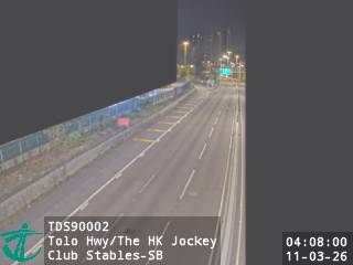 吐露港公路近香港賽馬會馬房 - 南行