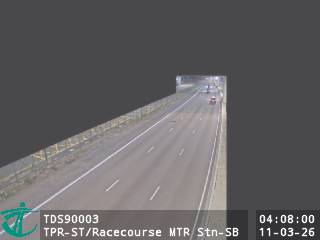 大埔公路沙田段近馬場港鐵站 - 南行