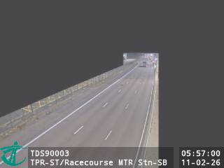 大埔公路沙田段近馬場港鐵站 - 南行