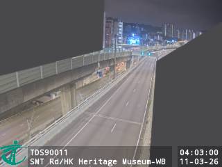 城門隧道公路近香港文化博物館 - 西行