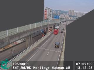 城門隧道公路近香港文化博物館 - 西行