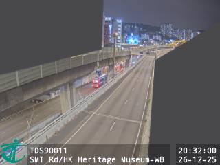 城門隧道公路近香港文化博物館 - 西行