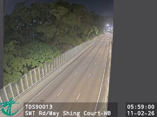 城門隧道公路近美城苑 - 西行