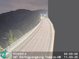 城門隧道近普光明寺 - 西行