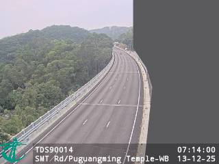 城門隧道近普光明寺 - 西行