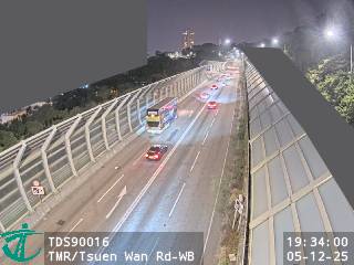 屯門公路近荃灣路 - 西行