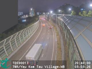 屯門公路近油柑頭村 - 西行