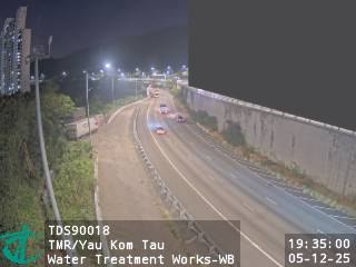 屯門公路近油柑頭濾水廠 - 西行