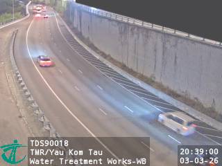 屯門公路近油柑頭濾水廠 - 西行