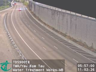 屯門公路近油柑頭濾水廠 - 西行