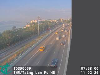 屯門公路近青欖路 - 西行