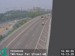 屯門公路近冠發街 - 西行