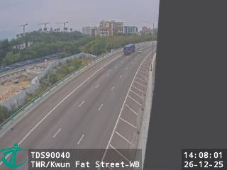 屯門公路近冠發街 - 西行