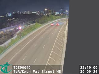 屯門公路近冠發街 - 西行